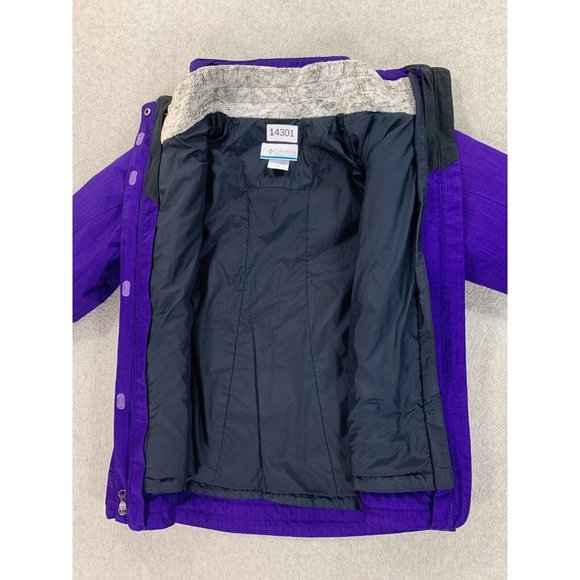 Columbia Core Interchange Zip Out 3 in 1 Jacket (Women's Medium) Purple - Picture 13 of 15